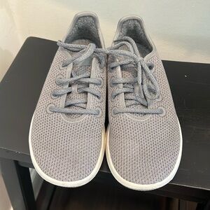 Allbirds Tree Runners Women's Size 7 Lace Up Sneakers Gray